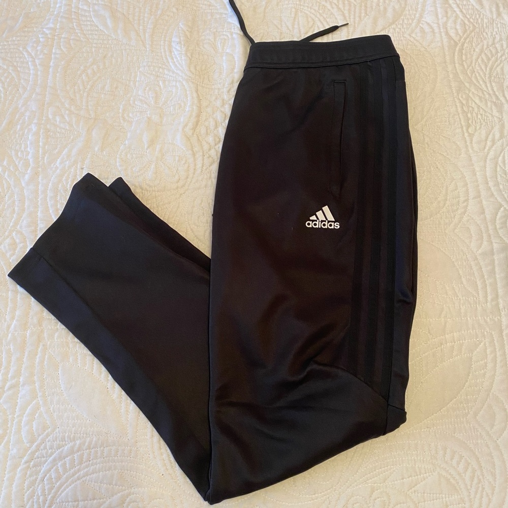 Adidas Soccer Sweatpants w zippers
